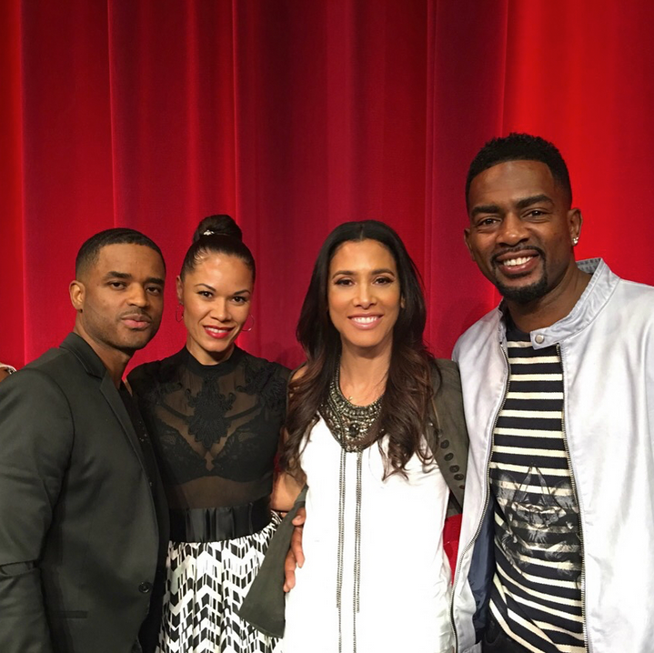 Bill Bellamy and Larenz Tate Celebrate Love Jones' 20th Anniversary With Their Wives
